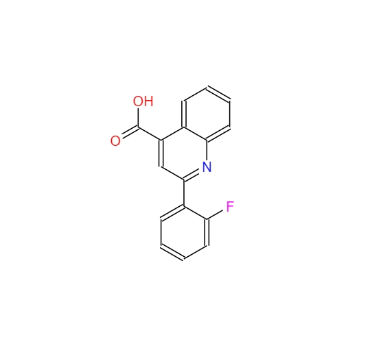 2-(2-氟苯基)-4-喹啉羧酸,2-(2-fluorophenyl)-4-quinolinecarboxylic acid