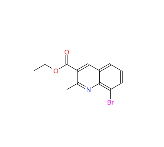 8-溴-2-甲基喹啉-3-羧酸乙酯,Ethyl 8-bromo-2-methylquinoline-3-carboxylate