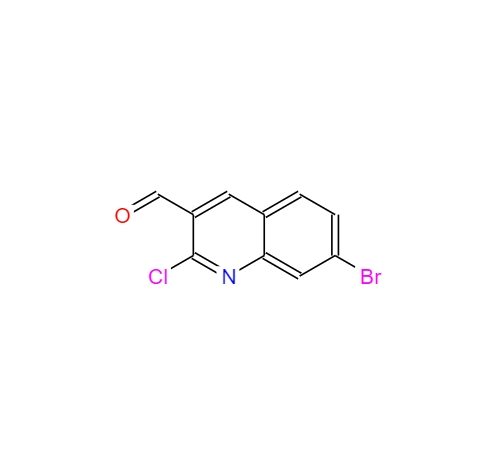 7-溴-2-氯-3-喹啉甲醛,7-Bromo-2-chloroquinoline-3-carbaldehyde