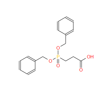 3-(双(苄氧基)磷酰基)丙酸,3-[BIS(PHENYLMETHOXY)PHOSPHINYL]-PR OPANOIC ACID