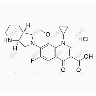 盐酸莫西沙星,Moxifloxacin Hydrochloride