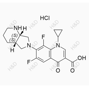 莫西沙星EP雜質(zhì)A（鹽酸鹽）,Moxifloxacin EP Impurity B