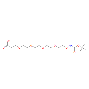 叔丁氧羰基羟胺-四聚乙二醇-丙酸；2062663-68-5