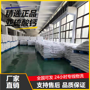  亚硫酸钙 10257-55-3 漂白脱氯剂制钙塑材料 