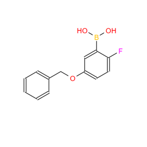 1217500-68-9；5-苄氧基-2-氟苯硼酸；5-(Benzyloxy)-2-fluorophenylboronic acid