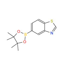 1073354-91-2；5-苯并噻唑频哪醇硼酸酯；5-(4,4,5,5-tetraMethyl-1,3,2-dioxaborolan-2-yl)benzo[d]thiazole