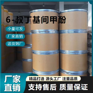 6-叔丁基間甲酚,6-tert-Butyl-3-methylphenol