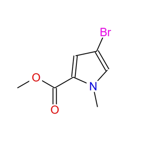 4-溴-1-甲基-1H-吡咯-2-羧酸甲酯,METHYL 4-BROMO-1-METHYL-1H-PYRROLE-2-CARBOXYLATE