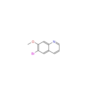 6-溴-7-甲氧基喹啉,6-Bromo-7-methoxyquinoline