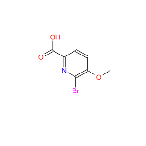 54232-43-8?；6-溴-5-甲氧基-2-羧酸吡啶；6-Bromo-5-methoxypicolinic acid