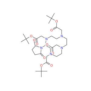 DOTA-三叔丁酯-琥珀酰亞胺酯,DOTA-mono-NHS tris(t-Bu ester)