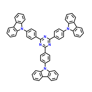2,4,6-三(4-(9H-咔唑9-基)苯基)- 1,3,5-三嗪