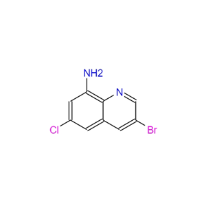 3-溴-6-氯-8-氨基喹啉