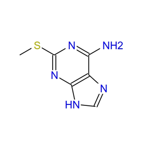 2-(甲硫基)-7H-嘌呤-6-胺,2-methylsulfanyl-7H-purin-6-amine