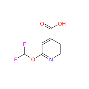 1211581-51-9;2-(二氟甲氧基)异尼古丁酸;2-(difluoroMethoxy)isonicotinic acid