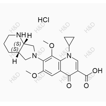 莫西沙星EP雜質(zhì)B（鹽酸鹽）,Moxifloxacin EP Impurity B(Hydrochloride)