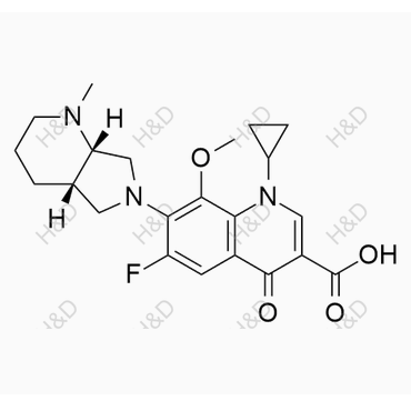 莫西沙星杂质F,Moxifloxacin  Impurity F