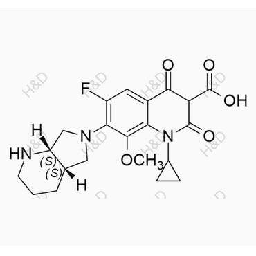 莫西沙星杂质25,Moxifloxacin  Impurity 25