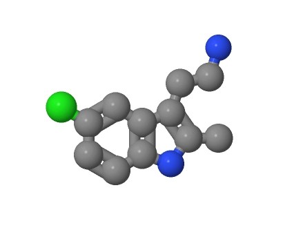 2-(5-氯-2-甲基-1H-吲哚-3-基)乙胺,2-(5-chloro-2-methyl-1H-indol-3-yl)ethanamine