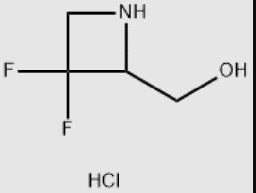 (3,3-二氟氮杂环丁烷-2-基)甲醇盐酸盐,(3,3-Difluoroazetidin-2-yl)methanol hydrochloride