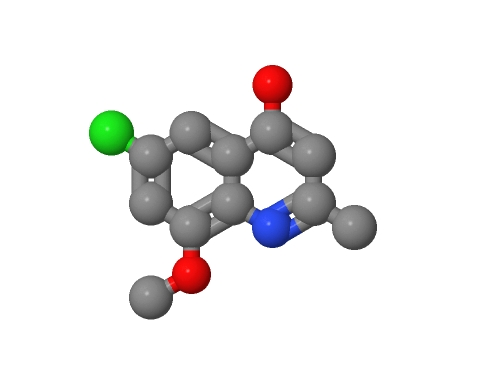 6-氯-8-甲氧基-2-甲基喹啉-4-醇,6-Chloro-8-methoxy-2-methylquinolin-4-ol