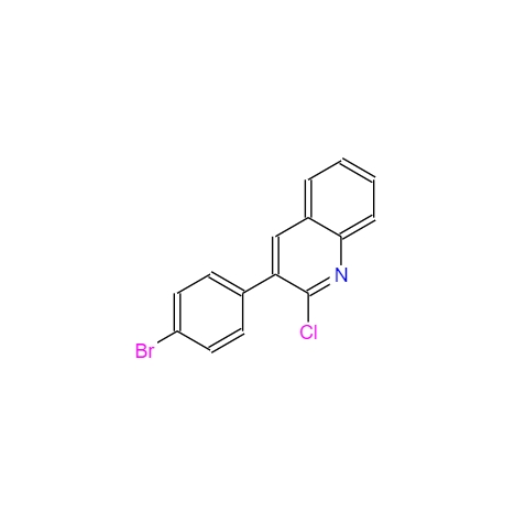 3-(4-溴苯基)-2-氯喹啉,3-(4-bromophenyl)-2-chloroquinoline