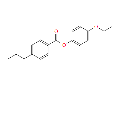 4-丙基苯甲酸对乙氧基苯酚酯,4-ETHOXYPHENYL 4-PROPYLBENZOATE