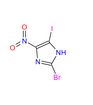 2-溴-5-碘-4-硝基-1H-咪唑,2-BROMO-5-IODO-4-NITRO-1H-IMIDAZOLE