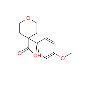 4-(4-甲氧基苯基)四氫吡喃-4-甲酸,4-(4-METHOXY-PHENYL)-TETRAHYDRO-PYRAN-4-CARBOXYLIC ACID