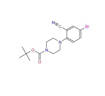 1-BOC-4-(4-溴-2-氰基苯基)哌嗪,1-BOC-4-(4-BROMO-2-CYANOPHENYL)PIPERAZINE