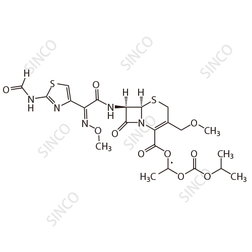 头孢泊肟酯杂质F（非对映异构体混合物）,Cefpodoxime Proxetil Impurity F （Mixture of Diastereomers）