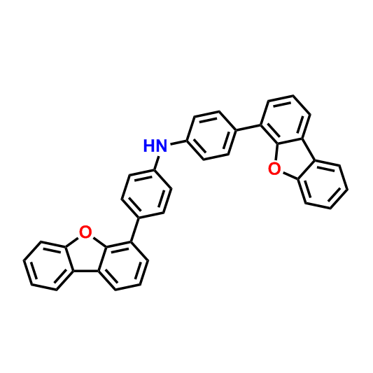 双(4-(二苯并[b,d]呋喃-4-基)苯基)胺,Bis(4-(dibenzo[b,d]furan-4-yl)phenyl)amine