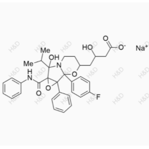 阿托伐他汀環(huán)氧吡咯并噁嗪7-羥基類似物,Atorvastatin Epoxy Pyrrolooxazin 7-hydroxy analog