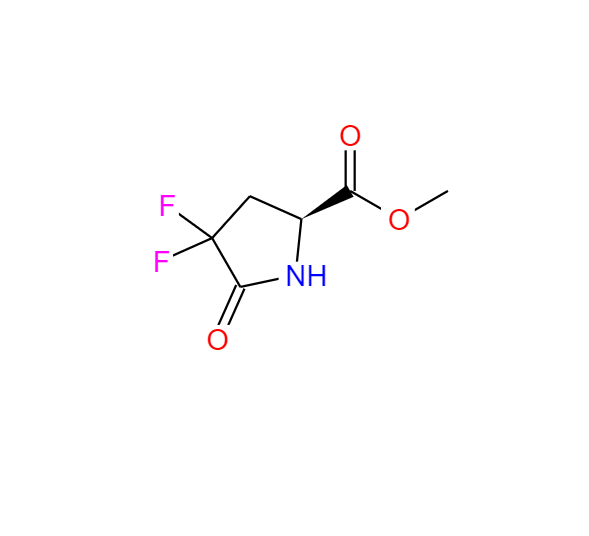 4,4-二氟-5-氧代-L-脯氨酸甲酯,L-Proline, 4,4-difluoro-5-oxo-, methyl ester (9CI)