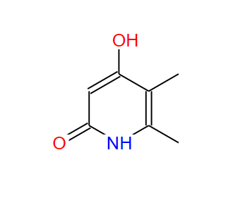 4-羟基-5,6-二甲基吡啶-2(1H)-酮,2(1H)-Pyridinone,4-hydroxy-5,6-dimethyl-