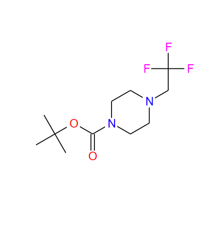 1-BOC-4-(2,2,2-TRIFLUOROETHYL)PIPERAZINE,1-BOC-4-(2,2,2-TRIFLUOROETHYL)PIPERAZINE