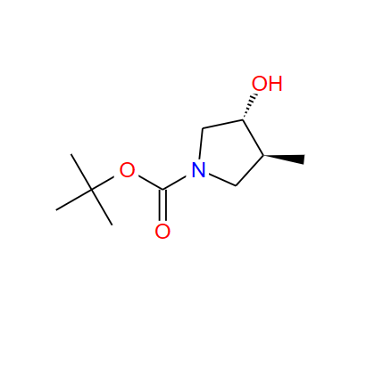 (3R,4S)-REL-3-羥基-4-甲基吡咯烷-1-羧酸叔丁基酯,tert-butyl (3S,4R)-3-hydroxy-4-Methylpyrrolidine-1-carboxylate