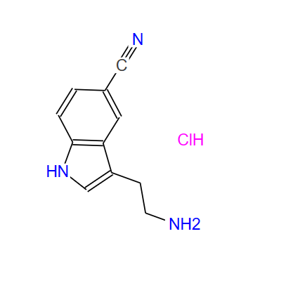 5-氰基色胺鹽酸鹽,5-CYANOTRYPTAMINE HYDROCHLORIDE