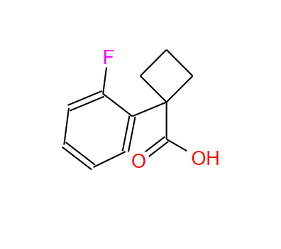1-(2-氟苯基) 环丁基甲酸,1-(2-fluorophenyl)cyclobutanecarboxylic acid