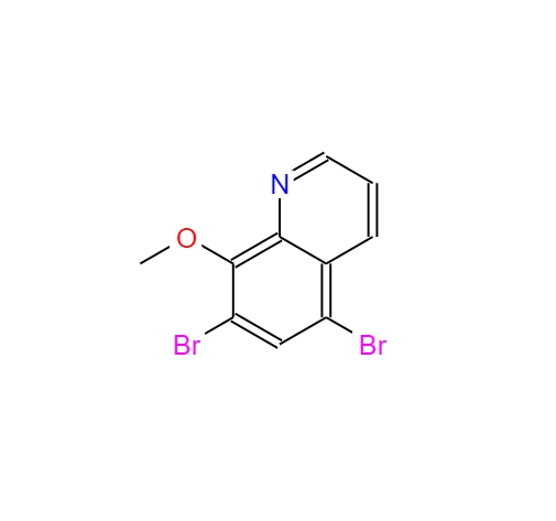 5,7-二溴-8-甲氧基喹啉,5,7-dibromo-8-methoxyquinoline