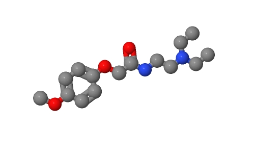 美非沙胺 盐酸盐,N-[2-(diethylamino)ethyl]-2-(4-methoxyphenoxy)acetamide,hydrochloride