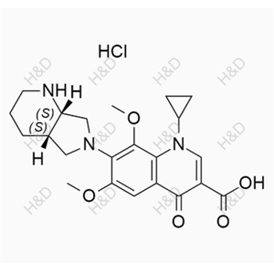 莫西沙星EP雜質(zhì)B（鹽酸鹽）,Moxifloxacin EP Impurity B(Hydrochloride)