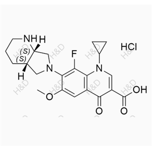 莫西沙星EP杂质D（盐酸盐）,Moxifloxacin EP Impurity D(Hydrochloride)