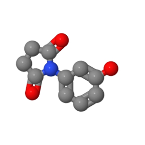 1-(3-羟基苯基)吡咯烷-2,5-二酮,2,5-Pyrrolidinedione, 1-(3-hydroxyphenyl)-