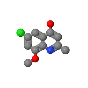 6-氯-8-甲氧基-2-甲基喹啉-4-醇