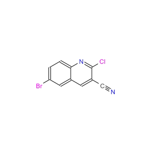 6-溴-2-氯-3-喹啉甲腈,6-Bromo-2-chloroquinoline-3-carbonitrile