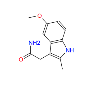 15992-10-6;2-(5-甲氧基-2-甲基-1H-吲哚-3-基)乙胺;2-(5-methoxy-2-methyl-1H-indol-3-yl)acetamide