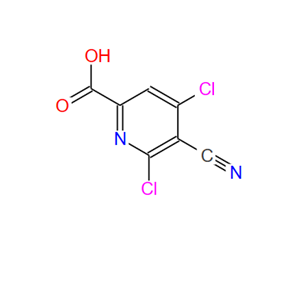 4,6-二氯-5-氰基皮考啉酸,4,6-dichloro-5-cyanopicolinic acid