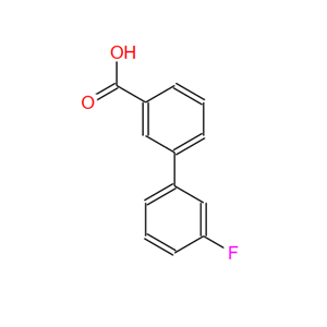 168619-04-3；3-氟二苯-3-羧酸；3'-FLUORO-BIPHENYL-3-CARBOXYLIC ACID