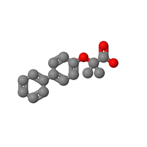 2-甲基-2-(4-苯基苯氧基)丙酸,2-(1,1